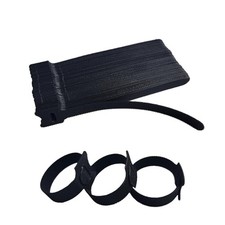 6 Inches Black Reusable Cable Ties,Multi-purpose Adjustable Cord 6inches-56PCS picture