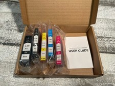 Ink Cartridge Comparable With Canon 2 Blacks 3 Colors Yellow Cyan Magenta picture