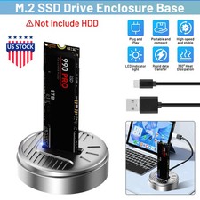 NEW M.2 NVMe SSD Docking Station PCIe SSD Dock To USB C Adapter USB 3.1 10Gbps picture