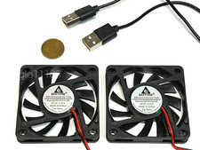 2 Pieces USB Connector 6010 Gdstime Fan 5v 60mm 6cm Cooling box Axial Cooler picture