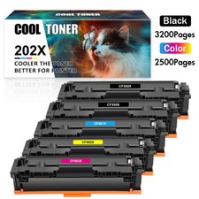 Toner For HP CF500A 202A CF500X 202X Color LaserJet Pro MFP M281fdw M254dw M281 picture