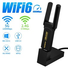 FU-AX1800 Pro WiFi 6 USB 3.0 Card Dual Band 1800Mbps MT7921 Wireless USB Adapter picture