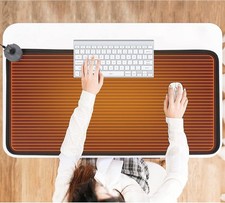 Heated Desk Pad, Warm Mouse Pad, Foot Warmer - 8 Speeds Heated Control picture