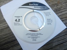 SanDisk Rescue Pro DELUXE 4.2 Mini-CD rom disc picture