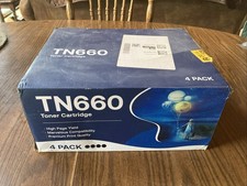 TN660 Toner Cartridge 3 Pack Compatible For Brother Black High Yield Printer picture