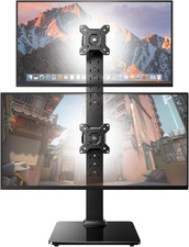 HUANUO Dual Monitor Stand for 13 to 34 Inch, Max Load 44 Lbs, Vertical Monitor M picture
