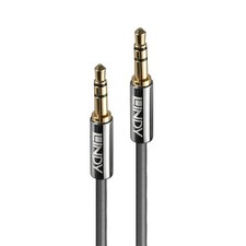 Lindy W128456685 35321 1m 3.5mm Audio Cable Cromo Line ~E~ picture
