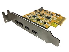 SUNIX UPA2015 10G & DisplayPort Alt-Mode PCI-e Host Dual USB Type-C DP/N MR7MR picture