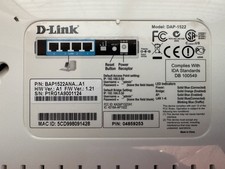 D-Link DAP-1522 Wireless Access Point/Bridge 300 Mbps 4-Port Gigabit White picture