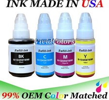 Refill Ink compatible for Canon Mega Tank printers GI-290 BK C M Y 4 color pack picture