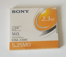 Sony EDM-2300C 2.3GB 512 B/S Magneto Optical Disk New Sealed picture