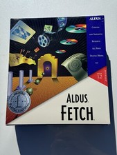 Vintage Aldus Fetch 1.2 Multimedia Retrieval Tool For Macintosh 1992 picture