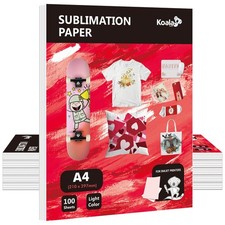 Koala Sublimation Heat Transfer Paper 1000 Sheets Bulk for Inkjet Printer A4 picture