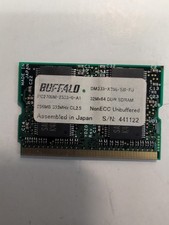 🔥 BUFFALO 256MB DM333-X256 PC2700M-2533 32M x 64 DDR SDRAM For Fujitsu D7010 - picture