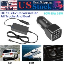 20V 15V 12V 5V USB-C Car Socket Charger Power Supply Type C For Laptop Phone picture