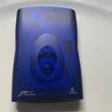Iomega Zip 100 External Drive Blue Translucent USB Powered Z100USBS - No Cord picture