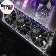 Dawn 120Mm Case Fan, ARGB PWM 1850RPM/71CFM Airflow, Forward & Reverse Blade Des picture