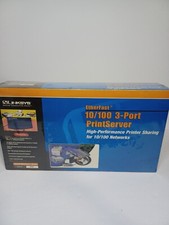 Linksys Etherfast 10/100 3-Port Print Server EPSX3 NEW SEALED picture