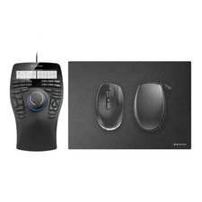 3Dconnexion SpaceMouse Enterprise Set 2 - Pro Wireless Mouse & Pad for CAD picture