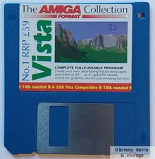 The Amiga Format Collection - Vista - Complete Fully-useable Program - Floppy picture