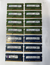 Lot of 14 DDR3 Laptop RAM 4GB PC3-12800 Samsung SK Hynix Kingston picture