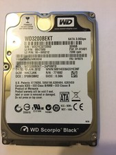 Western Digital Scorpio Black 320GB Internal 7200RPM 2.5