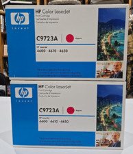 HP C9723A Magenta Toner Cartridge NEW Lot of 2 picture