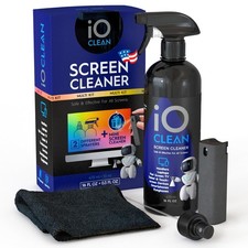 Screen Cleaner Spray (16oz + mini 16 Fl Oz + 0.3 Oz, Transparent liquid picture