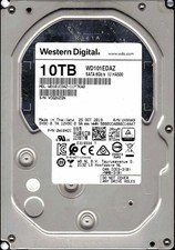 SILVER/BLACK - WESTERN DIGITAL 10TB SATA 6GB/S INTERNAL HARD DRIVE HDD picture