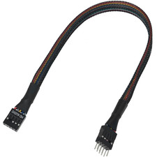 Computer Motherboard Front Audio Extension Cable - Male to Female Connection picture