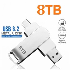 USB 3.2 Dual Type-C & USB Flash Drive Metal High Speed Memory Stick 1TB 2TB picture