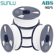 SUNLU 5x1KG PETG PLA PLA+2.0 SILK ABS ASA TPU 3D Printer Filament 1.75mm 5KG picture