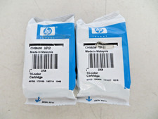 NEW TWO PACK OEM GENUINE HP 61 TRI COLOR INK CARTRIDGES picture