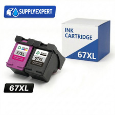 67XL Ink Cartridge Combo Compatible for HP DeskJet 2755e 4155e ENVY 6055e picture