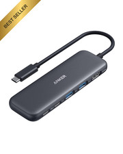 Anker USB C Hub, 5-in-1 USBC to HDMI Splitter with 4K Display, 1 x Black picture
