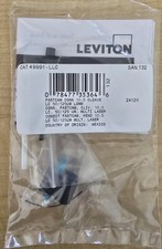 Lot of 5 New Leviton FastCAM Connector LC Aqua 50/125μm Multimode CAT 49991-LLC picture