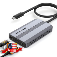 Lemorele USB-C Video Splitter Dual USB-C Output 4K 60Hz 100W PD picture