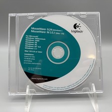 Vintage 2000 Logitech MouseWare 9.24 M 3.5.1 Driver CD-ROM Mac Windows Software picture