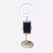 VIVITAR LED Ring Light Desk Lamp 2-in-1 Vlogging Kit with Adjustable Phone Mount picture