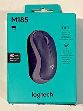 Logitech M185 Wireless Mouse - Gray/Black - Open Box UNUSED Mouse Sealed Inside picture