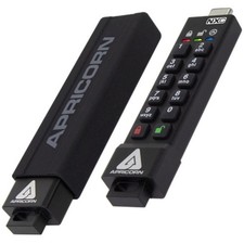 Apricorn Aegis Secure Key 3NXC 128GB USB-C 3.2 Gen 1 Flash Drive ASK3NXC128GB picture