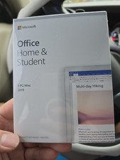Sealed New Microsoft Office Home Student 2019 ONE Device Key Windows PC Mac picture