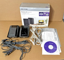 Belkin F5D4074 Powerline Starter kit Network Adapter Transmitter Receiver picture