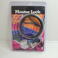 Master Lock Kensington Universal Notebook Security Cable Lock Computer #64030 picture