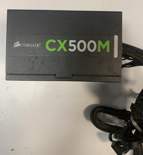 Corsair CX500M 500W ATX Power Supply 80+ Bronze Semi Modular PSU CX500 picture