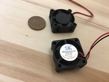 2 Pieces - 24v - Fan 25mm x 25 x 10 Brushless Cooling  small micro Flow CFM picture