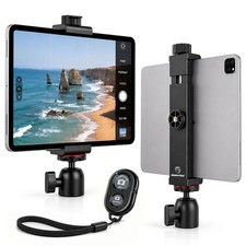 TabMount 360 iPad Tripod Mount Holder | Includes Swivel Ball Head and Bluetooth picture
