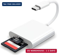 USB C SD Card Reader for iPhone 15 16/iPad/MacBook/Mac,Type C Memory Trail Camer picture