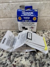 Brother LC51BK Ink Cartridge 2 Pack Sealed Fast Shipping picture