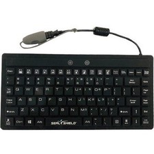 Seal Shield Silk Mini Glow Waterproof Silicone Backlit Keyboard picture